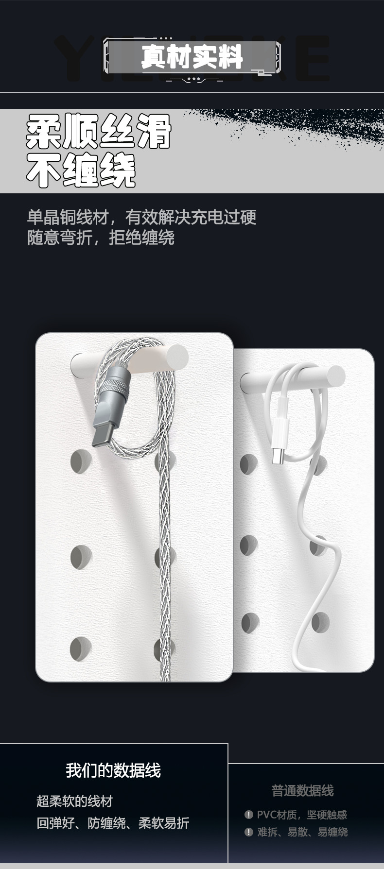 [Order] Cáp sạc Custom bện bằng sợi Audio