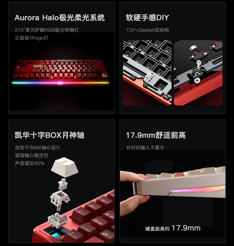 [Order] Bàn phím cơ PMO Aurora 80 - Đã đóng ngày 07/08/2025