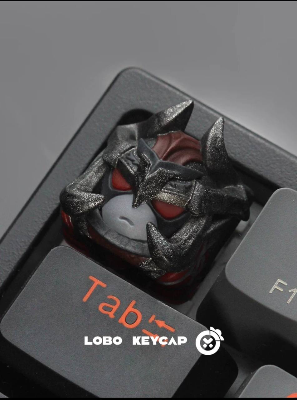 Lobo Artisan Keycap Demon New