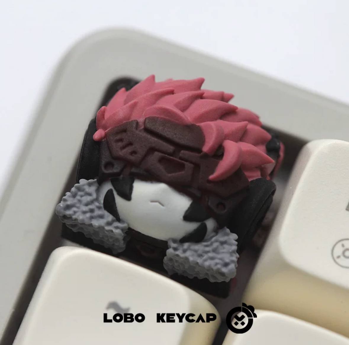 Lobo Artisan Keycap Demon New