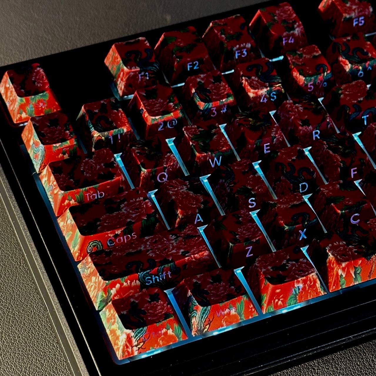 Keycap phím cơ Samurai/Khăn trải bàn tuổi thơ