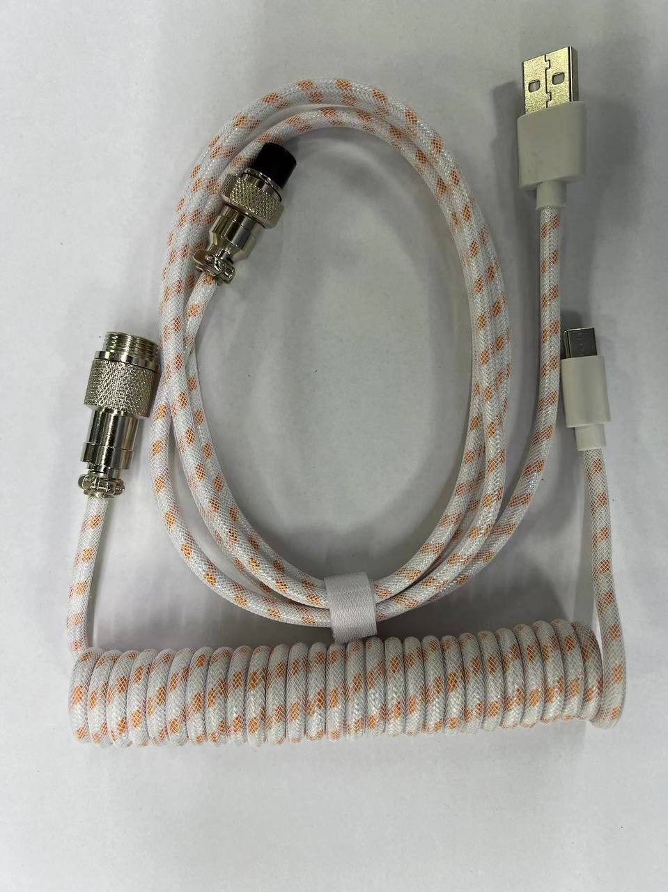 Dây cáp xoắn bàn phím cơ bọc dù