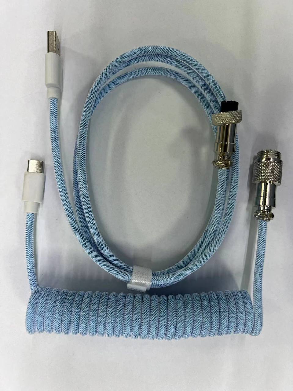 Dây cáp xoắn bàn phím cơ bọc dù