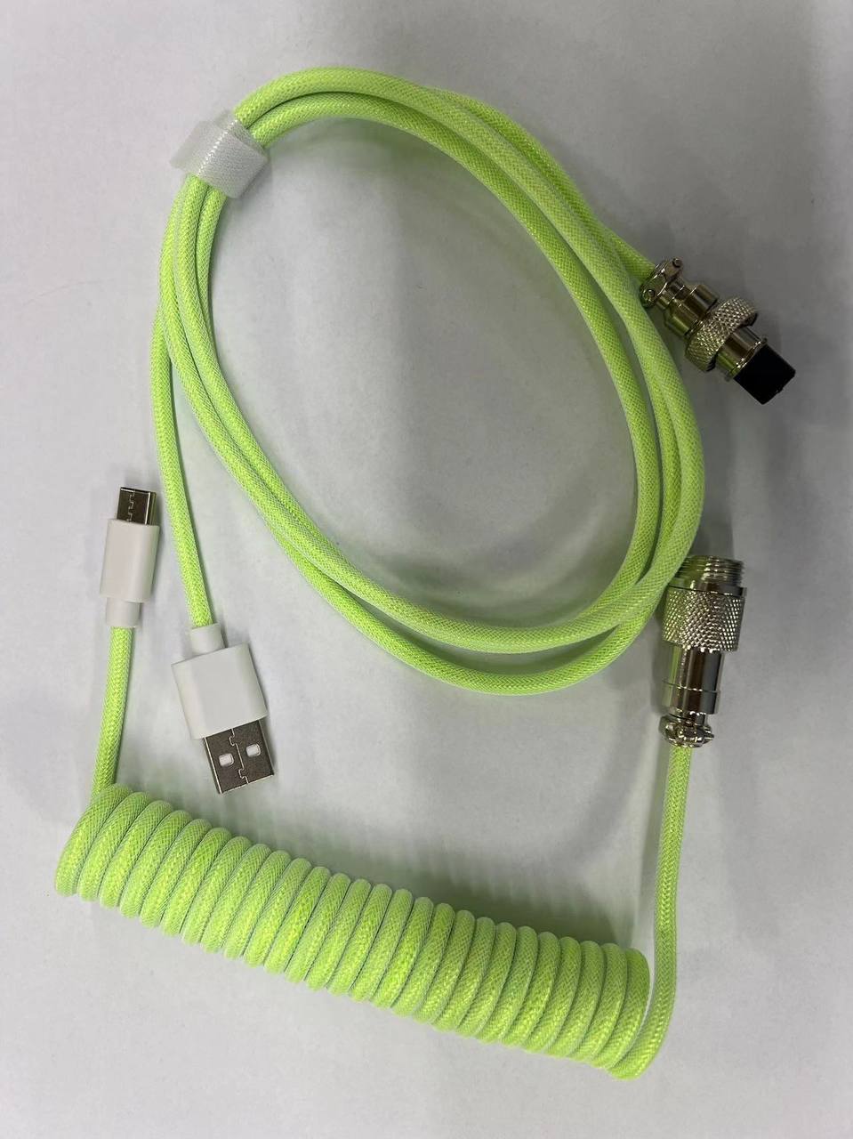 Dây cáp xoắn bàn phím cơ bọc dù