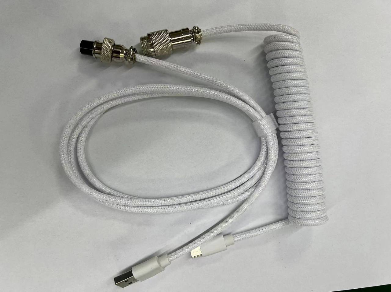 Dây cáp xoắn bàn phím cơ bọc dù