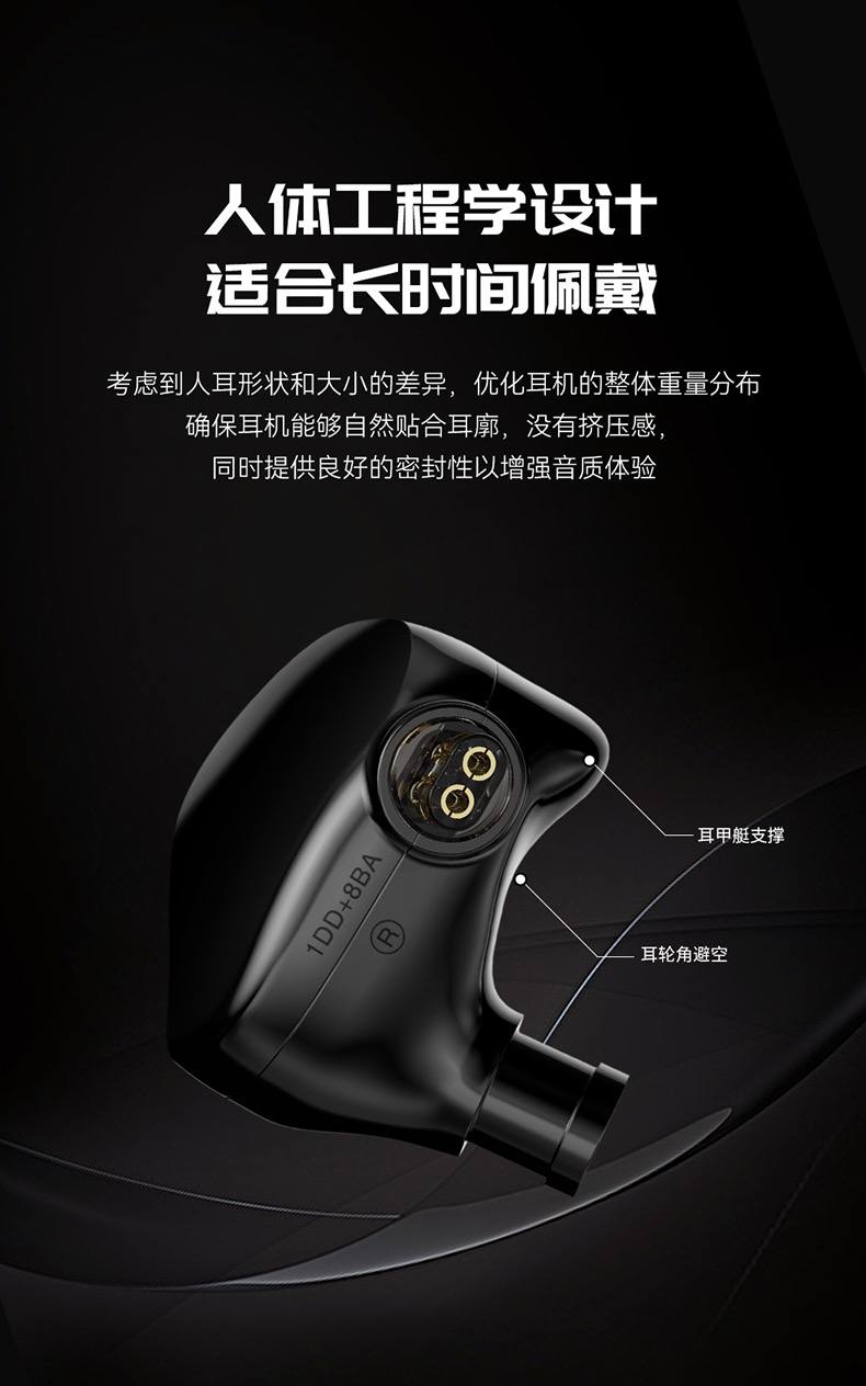 Tai nghe IEM HIFI TRN VX PRO +