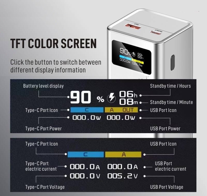 [Order] Sạc dự phòng 20K 100W - Đã đóng ngày 03/04/2025