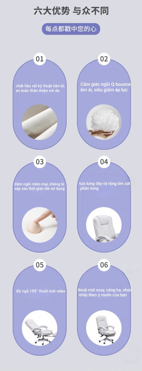 Ghế chủ tịch Ztra TM01