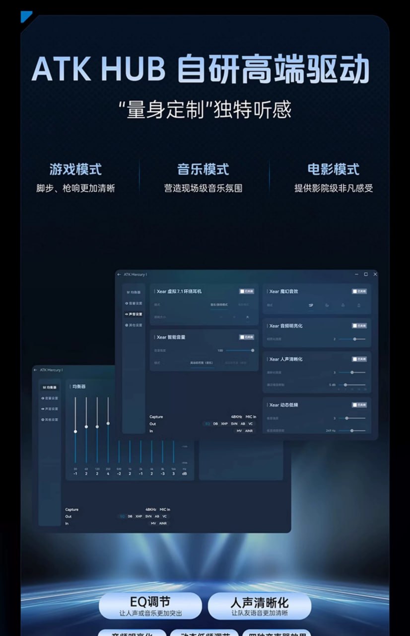 Tai nghe Gaming ATK M1