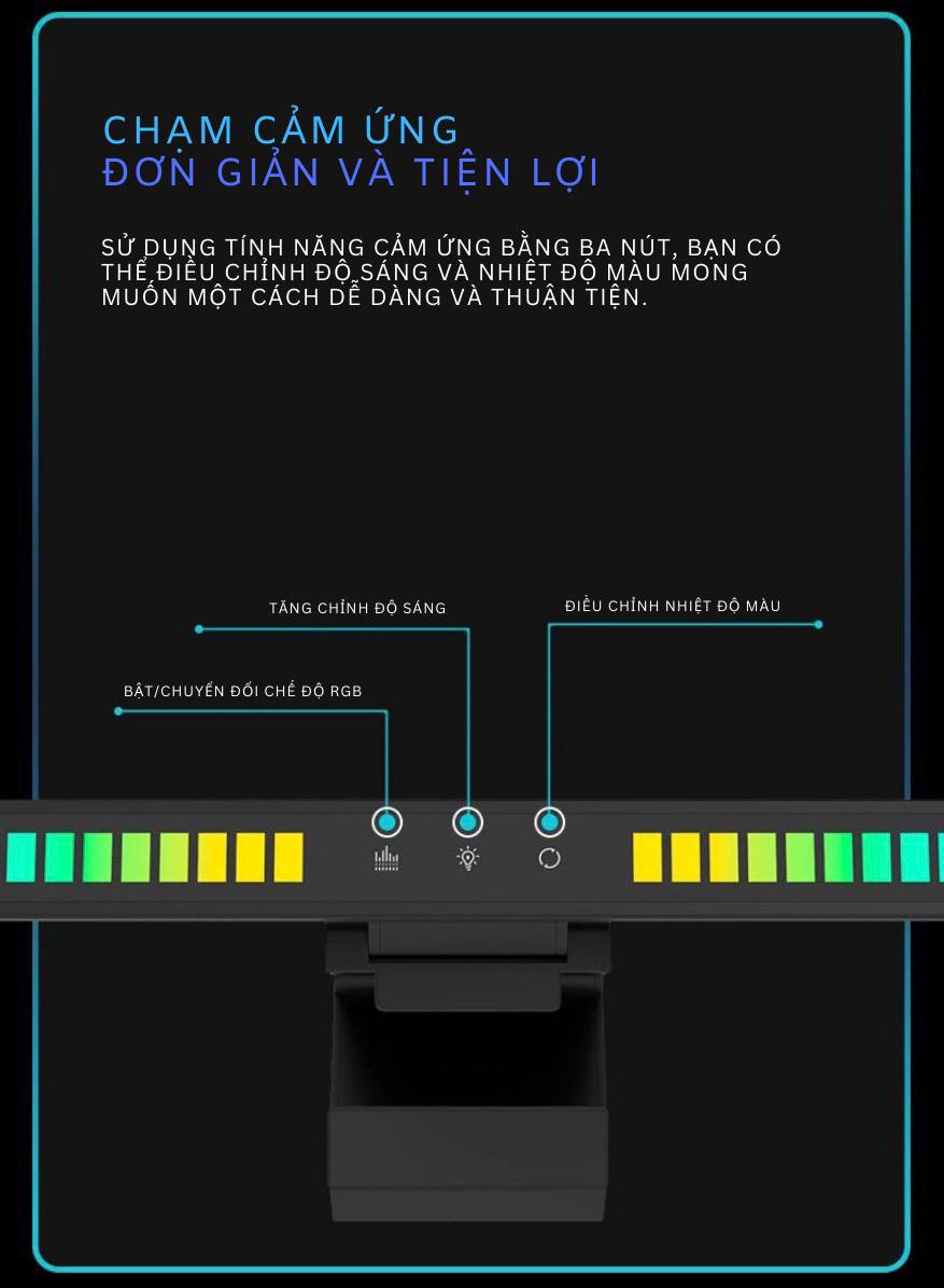 [Instock] Đèn kẹp màn TB-300SDS