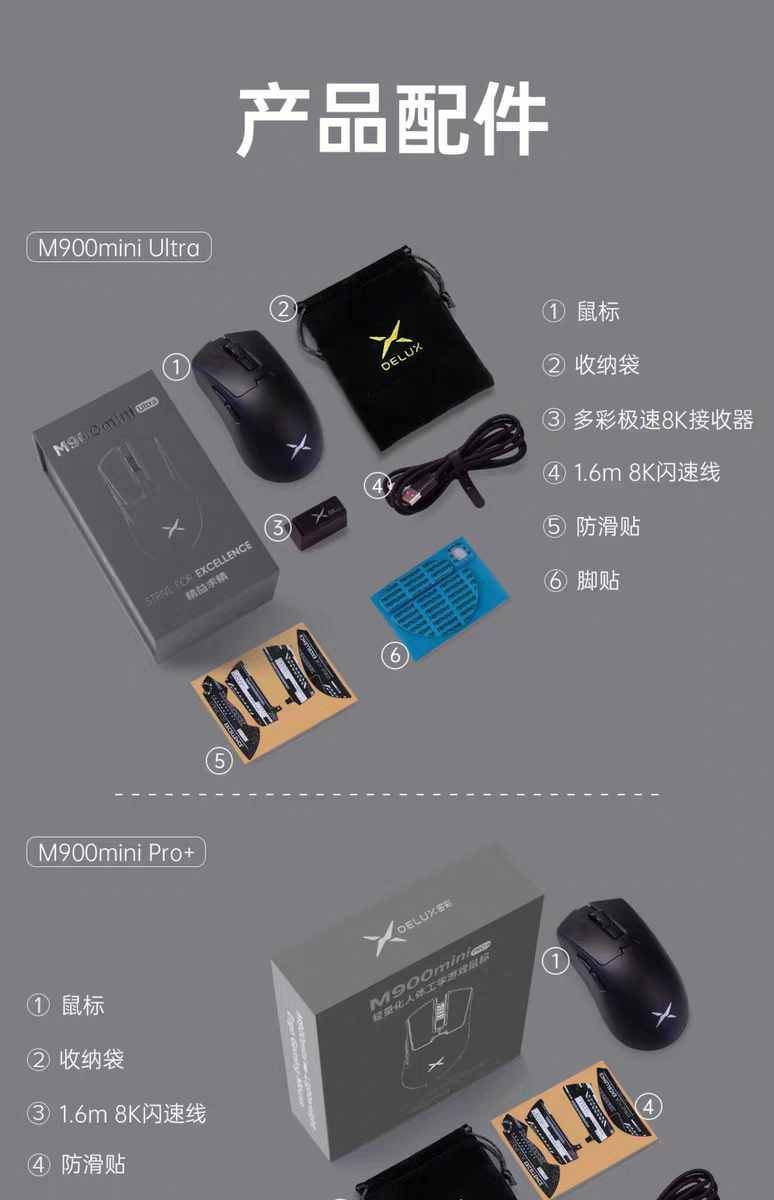 [Order] Delux M900 mini Series - Đã đóng ngày 27/05/2025