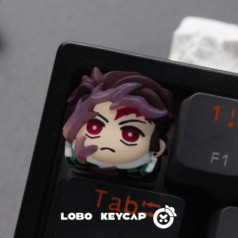 Keycap lobo Demon Slayer