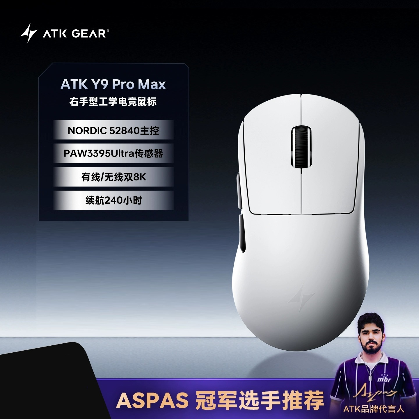 [Order] Chuột Gaming ATK Y9 Series - Đã đóng ngày 07/12/2025