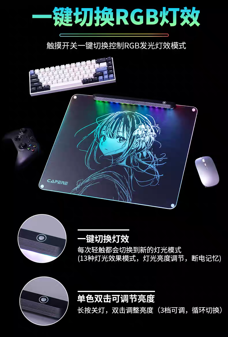 [Order] Pad kính RGB CAPERE