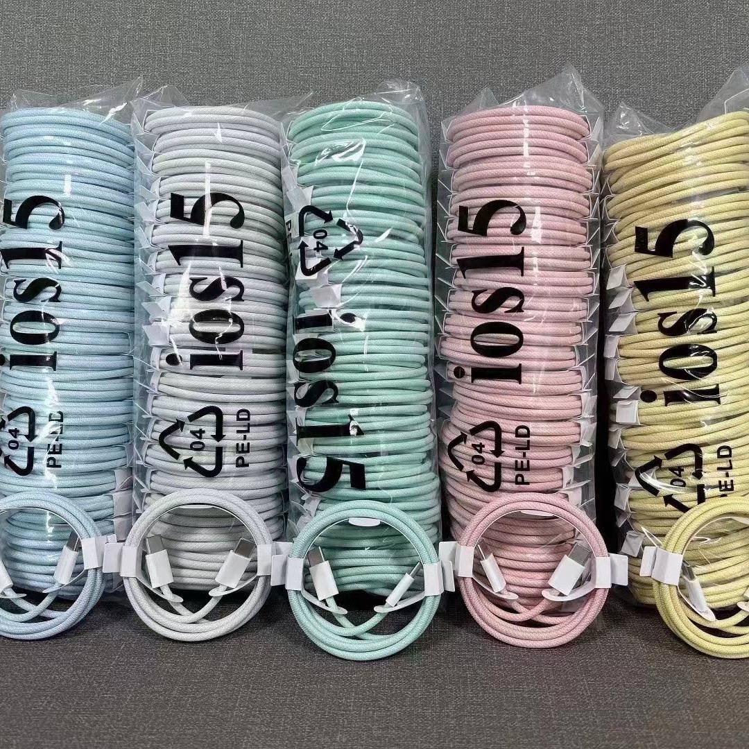 [Order] Cáp sạc truyền dữ liệu type C Macaron