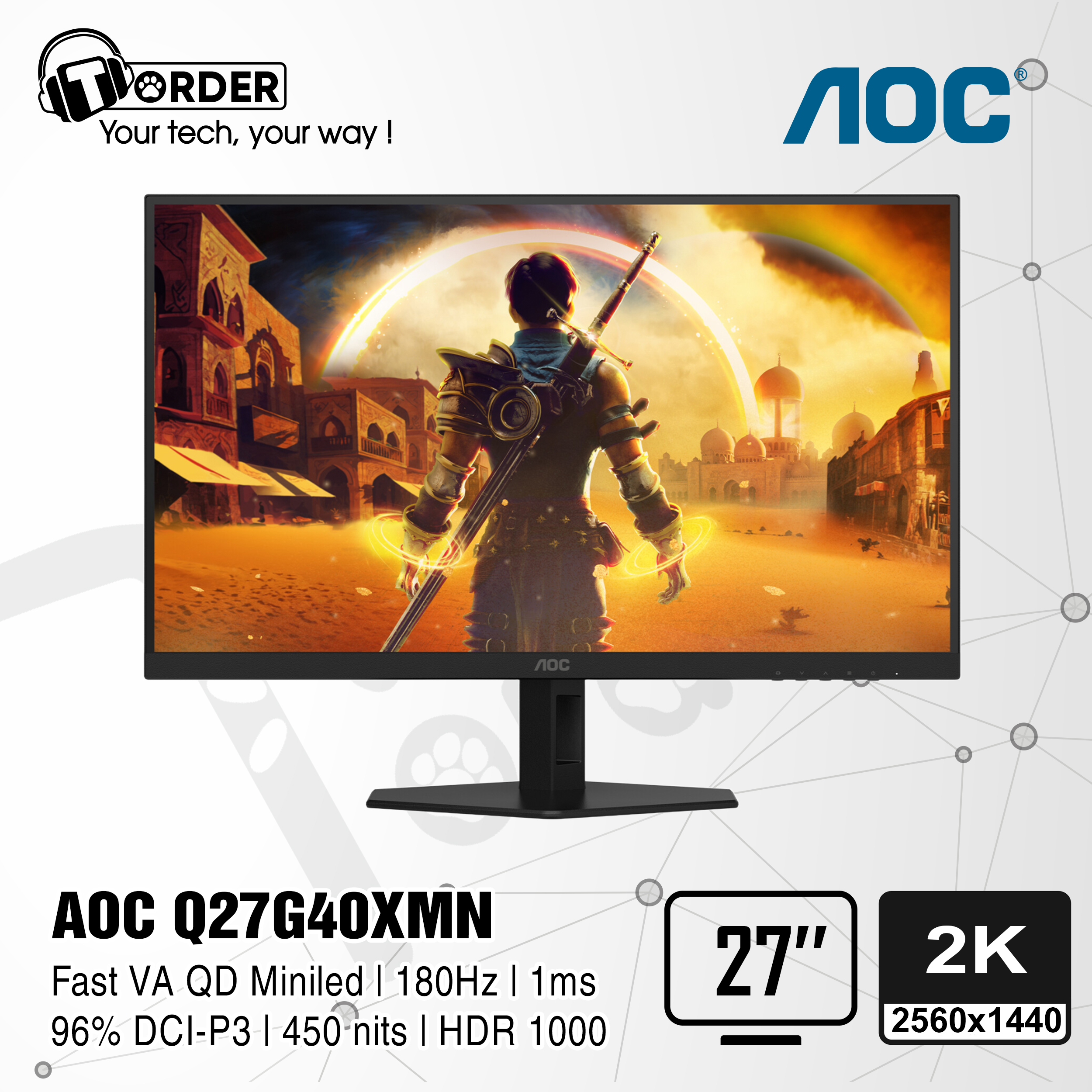 [Order] AOC Q27G40XMN