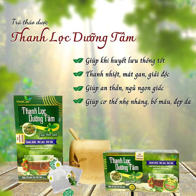 Trà thảo dược Thanh Lọc Dưỡng Tâm - Tinh hoa từ thiên nhiên, an lành cho tâm hồn