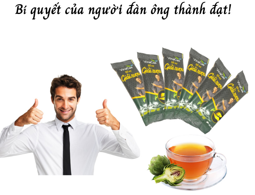 Hỗ trợ giải rượu Vinacao - Bí quyết của người đàn ông thành đạt