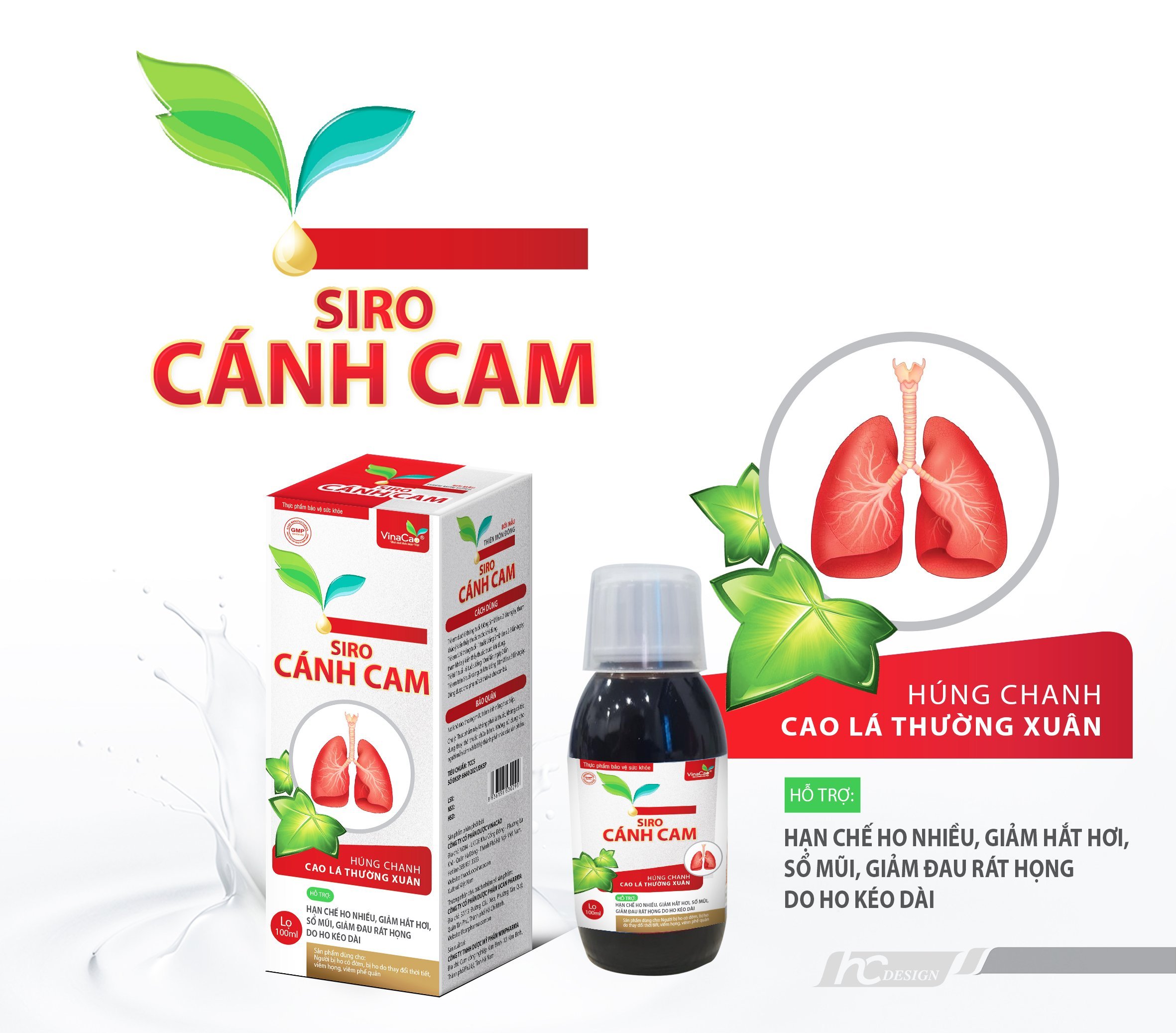 Siro ho Cánh Cam - Thuốc ho cho mọi nhà