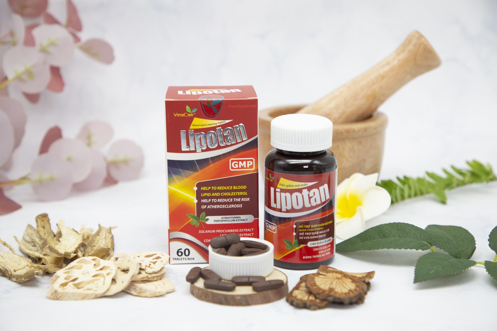 Kinh ngạc bí mật đằng sau từng thành phần đỉnh cao trong Viên giảm mỡ máu Lipotan Vinacao