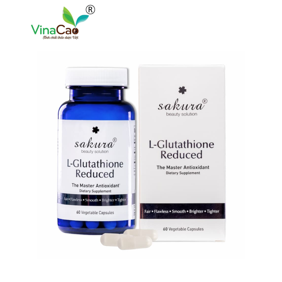 Viên uống trắng da Sakura L - Glutathione Reduced