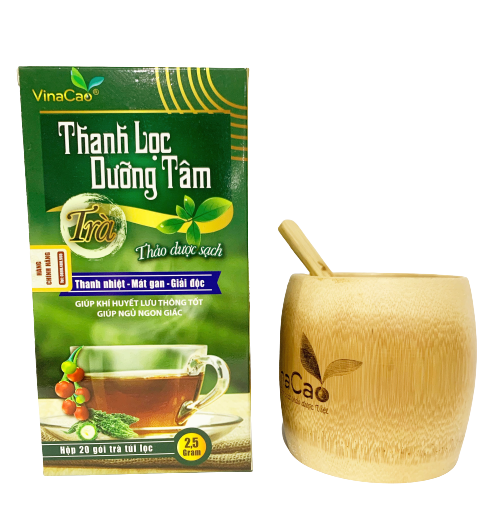 Trà thảo dược Thanh Lọc Dưỡng Tâm Vinacao