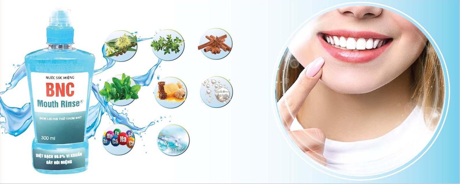 Nước súc miệng BNC Mouth Rinse Vinacao