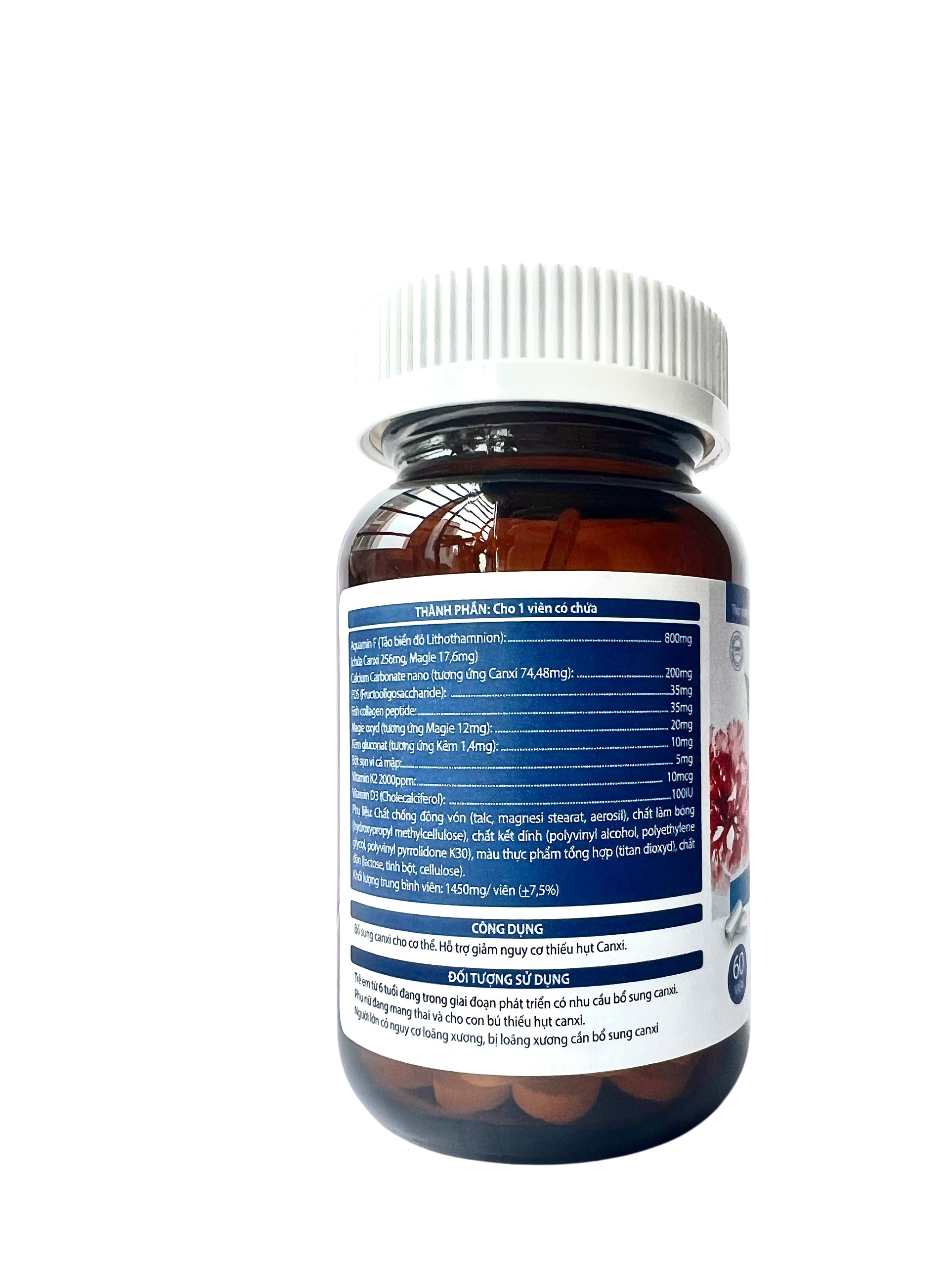 Viên uống Calcinano Aquamin F Vinacao