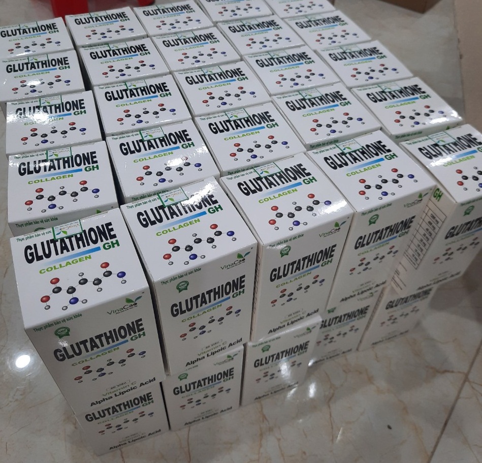 Viên uống trắng da Glutathione Collagen GH Vinacao
