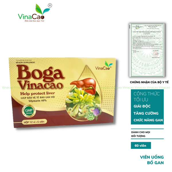 Viên bổ gan Boga Vinacao