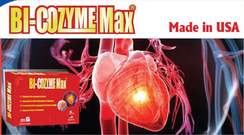 Bi-Cozyme Max – Ổn định huyết áp, phòng chống tai biến đột quỵ