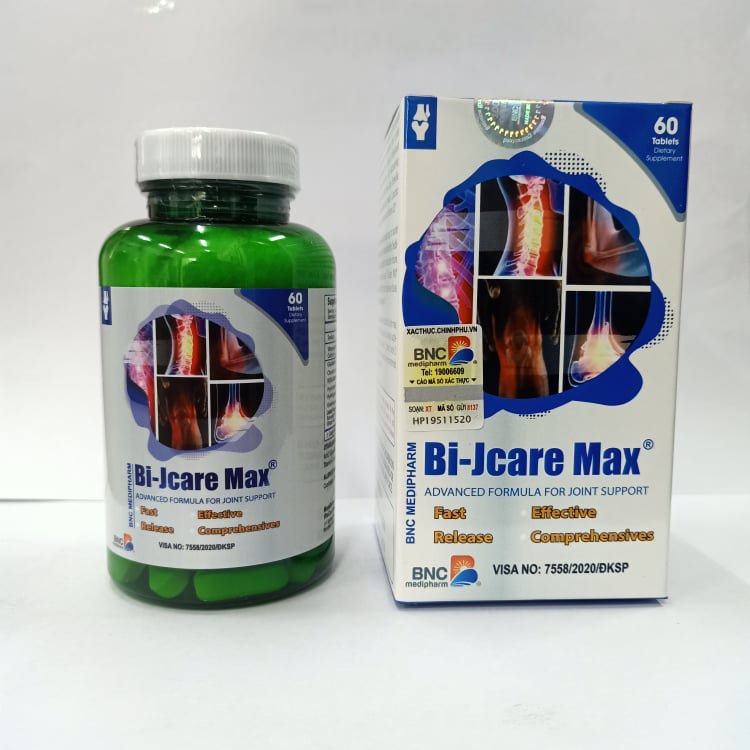 Bi-Jcare Max - Sức khoẻ xương khớp cho mọi nhà