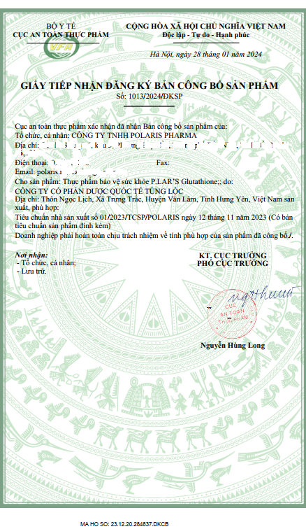 Viên uống trắng da Plar's Glutathione