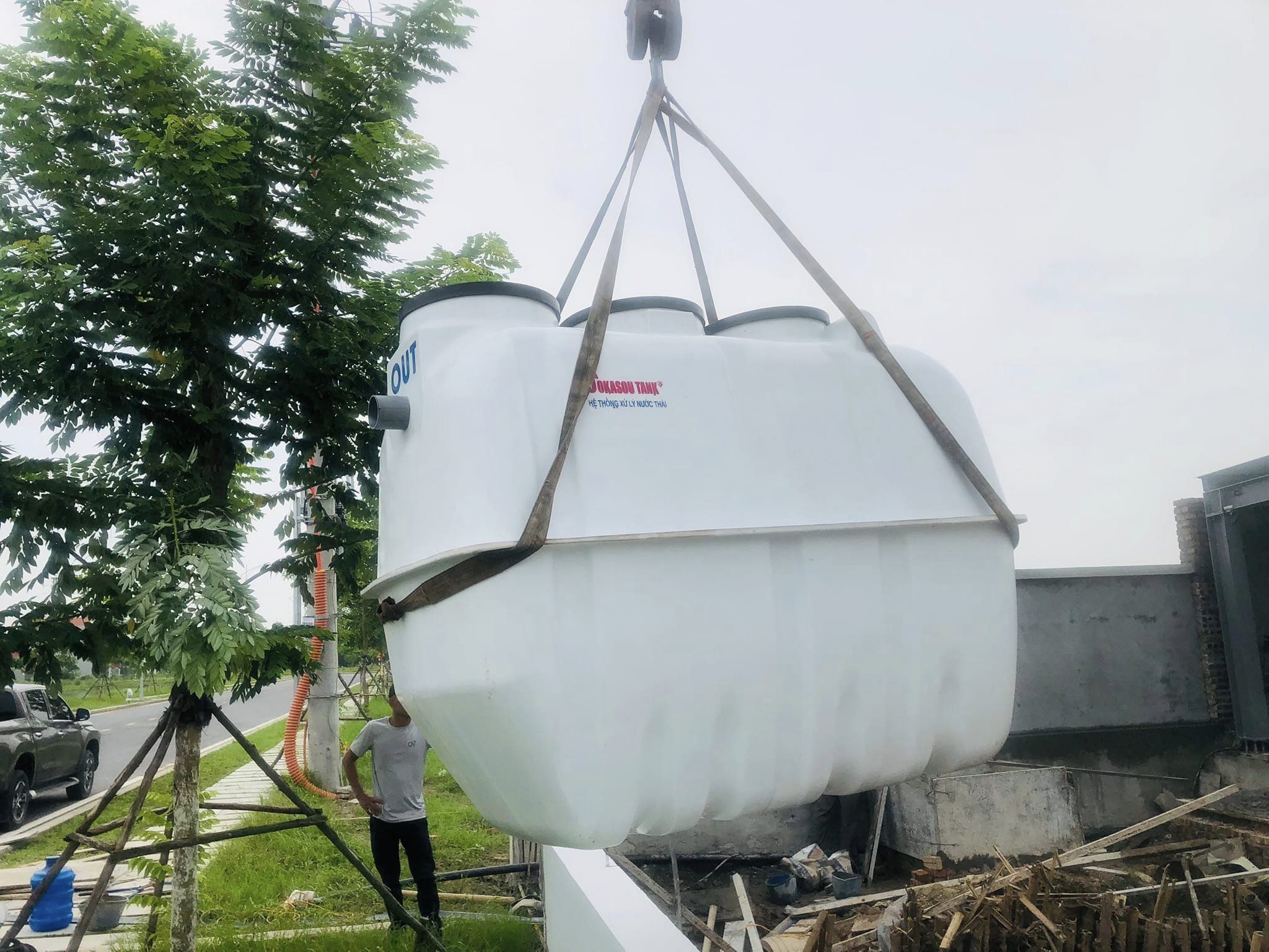 Cung cấp hệ thống xử lý nước thải y tế, sinh hoạt có công suất 2m3, 5m3 cho các dự án Việt Nam
