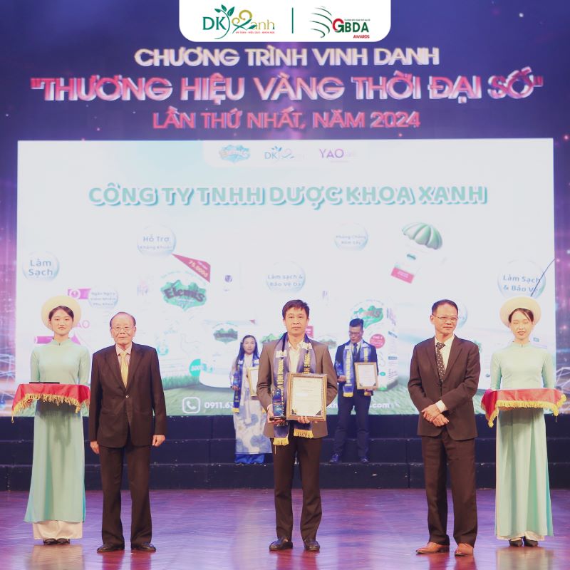 THƯƠNG HIỆU VÀNG THỜI ĐẠI SỐ 2024