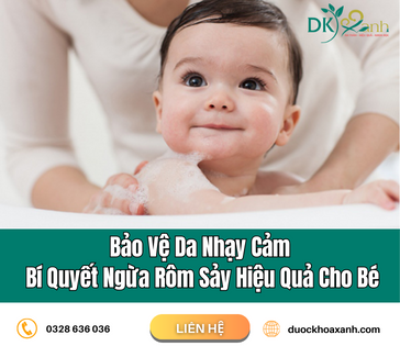 Bảo Vệ Da Nhạy Cảm: Bí Quyết Ngừa Rôm Sảy Hiệu Quả Cho Bé
