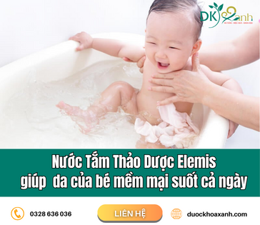 Làm thế nào Nước Tắm Thảo Dược Elemis giúp giữ cho làn da của bé mềm mại suốt cả ngày?