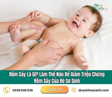 Rôm sảy là gì? Làm thế nào để giảm triệu chứng rôm sảy của bé sơ sinh