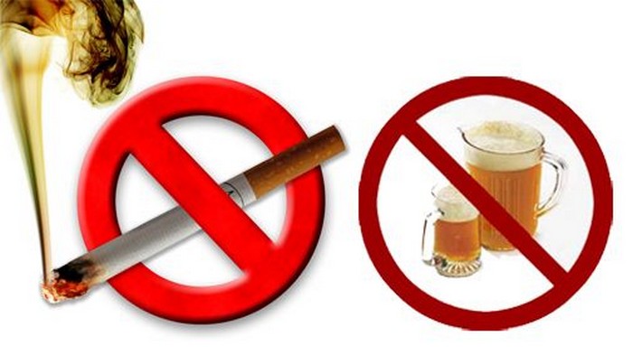 Hút thuốc lá và rượu bia 