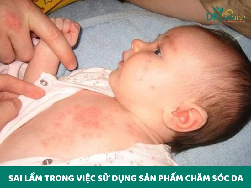 Sai lầm trong việc sử dụng sản phẩm chăm sóc da