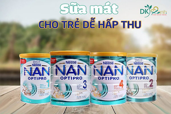 Sữa NAN là dòng sữa rất được ưa chuộng hiện nay