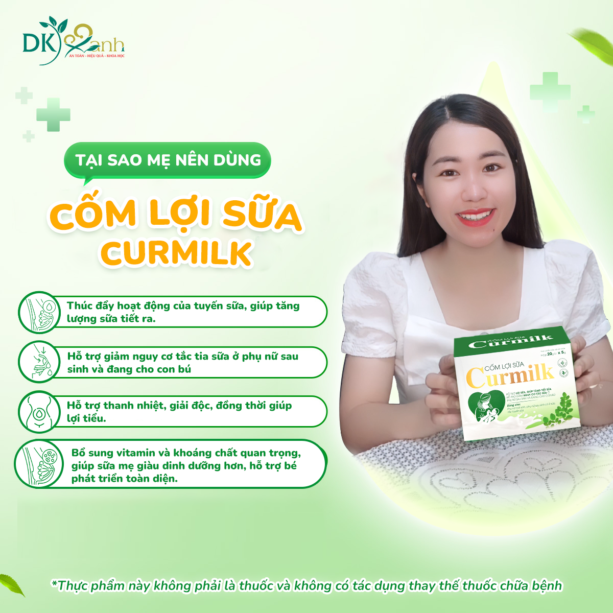 CỐM LỢI SỮA CURMILK