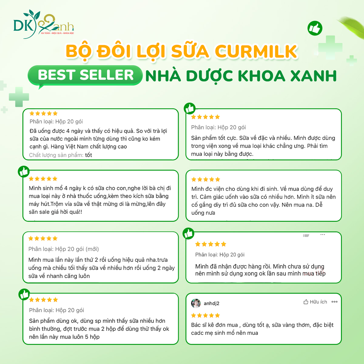 CỐM LỢI SỮA CURMILK
