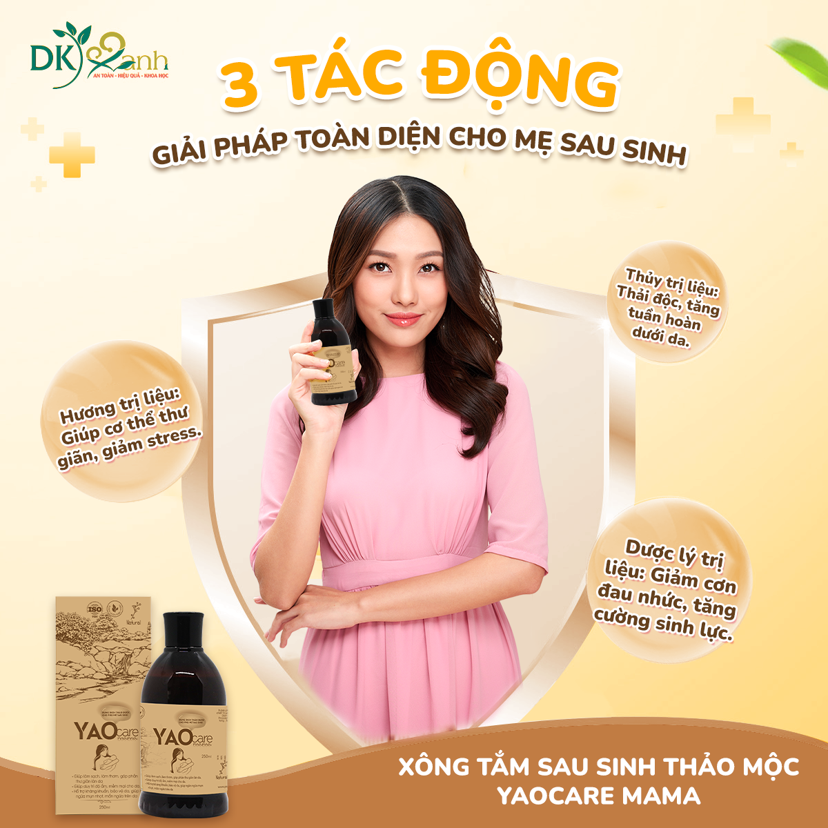NƯỚC THẢO DƯỢC XÔNG NGÂM YAOCARE MAMA