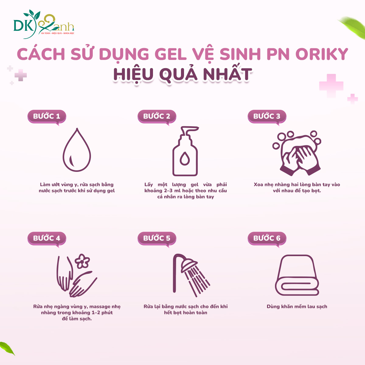 Gel vệ sinh phụ nữ Oriky