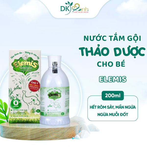 Nước tắm thảo dược Elemis 200ml