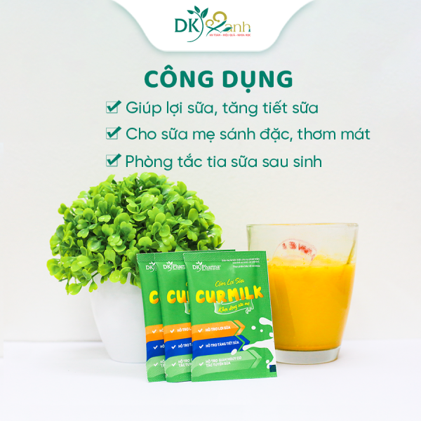 CỐM LỢI SỮA CURMILK - DK PHARMA