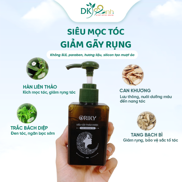 Dầu gội ngăn ngừa rụng tóc Oriky