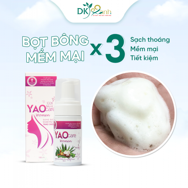 BỌT VỆ SINH PHỤ NỮ YAOCARE WOMEN