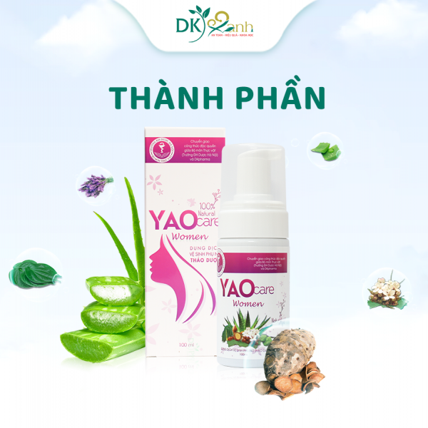 DUNG DỊCH VỆ SINH PHỤ NỮ YAOCARE WOMEN - DK PHARMA